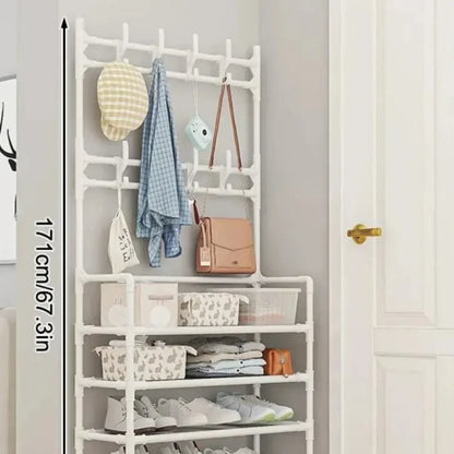 Multifunctional Hanger/ Shoe rack organizer