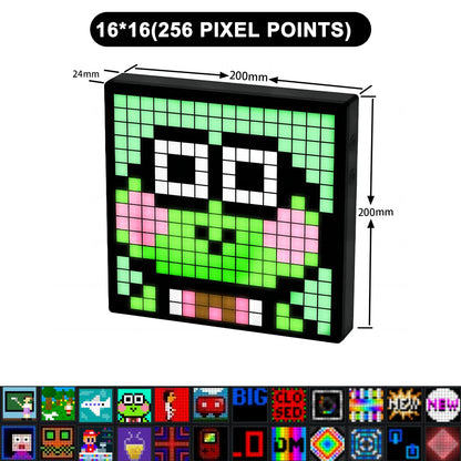 Pixel Art Lamp Panel LED and app controlled