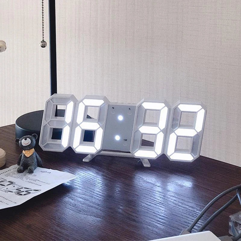 3D Luminous Digital Clock