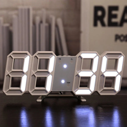 3D Luminous Digital Clock