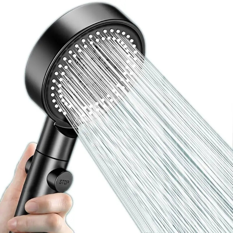 Hand Shower With 6 Spray Modes High Pressure Hand Shower With On/off Switch Hand Shower With Anti-clogging Nozzle