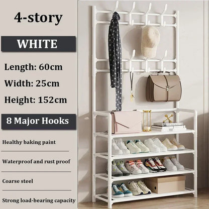 Multifunctional Hanger/ Shoe rack organizer