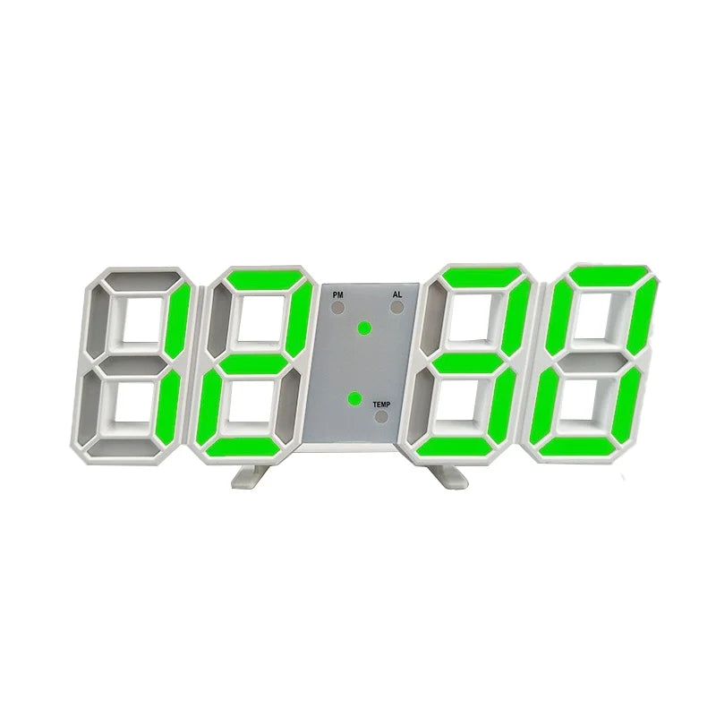 3D Luminous Digital Clock