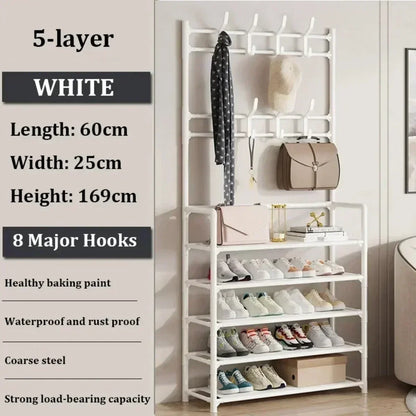 Multifunctional Hanger/ Shoe rack organizer