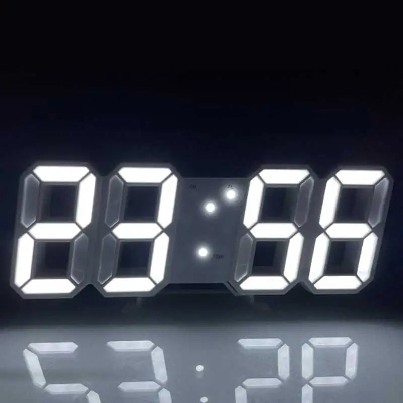 3D Luminous Digital Clock